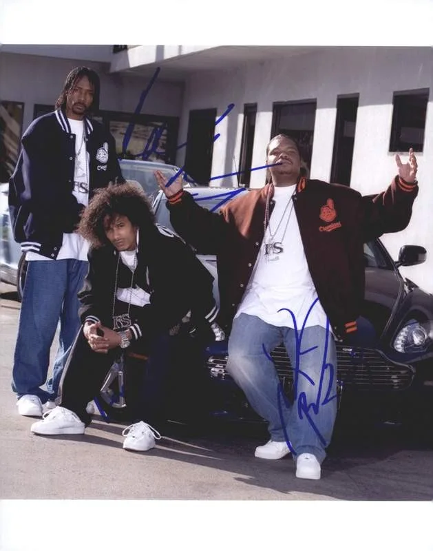 Krayzie & Layzie & Wish Bone — Krayzie Layzie Wish Bone Thugs N Harmony signed 8x10 photo W/Cert Autograph 0671