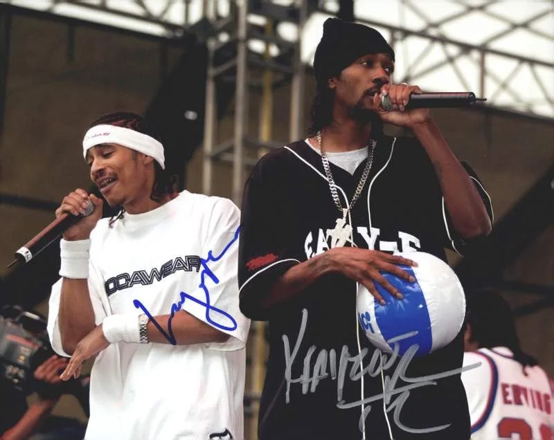 Krayzie & Layzie Bone — Krayzie Layzie Bone Thugs N Harmony signed rap 8x10 photo W/Cert Autograph A0680