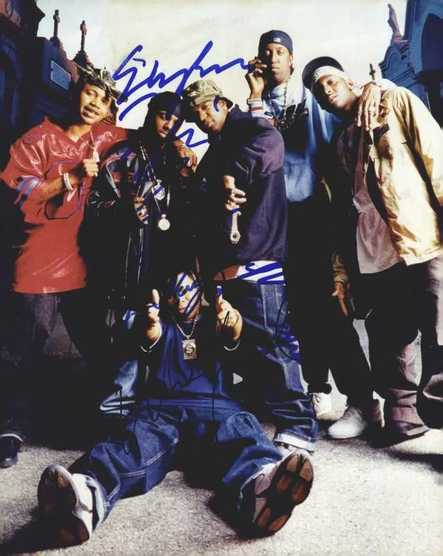 Hot Boys — Hot Boys Lil Wayne Turk R Williams signed rap 8x10 photo W/Cert Autographed 0536
