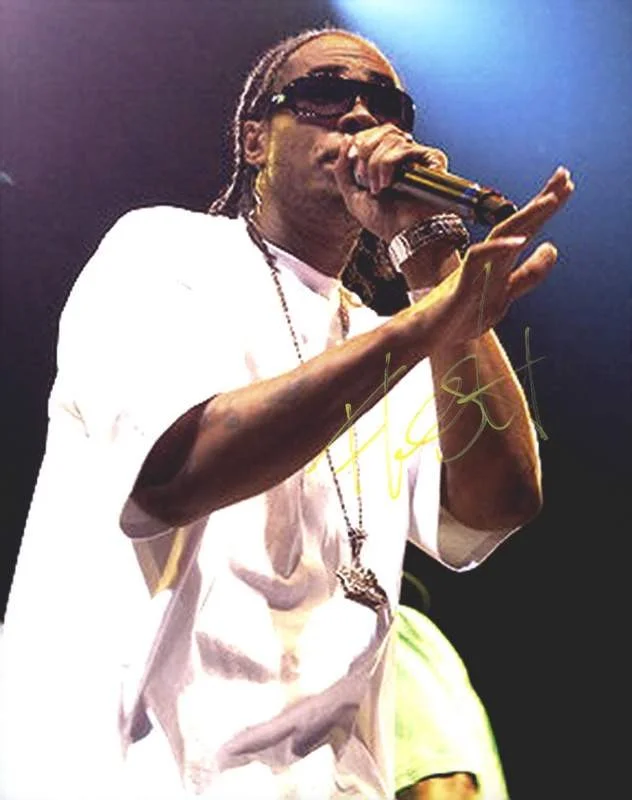 Flesh-N-Bone — BTNH Bone Thugs N Harmony Flesh signed rap 8x10 photo W/Cert Autograph (A0367)