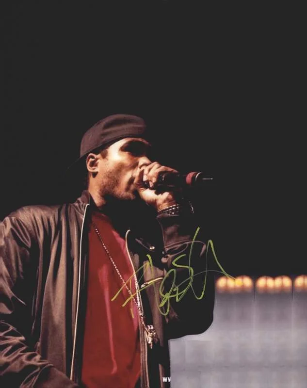 Flesh-N-Bone — BTNH Bone Thugs N Harmony Flesh signed rap 8x10 photo W/Cert Autograph (A0357)