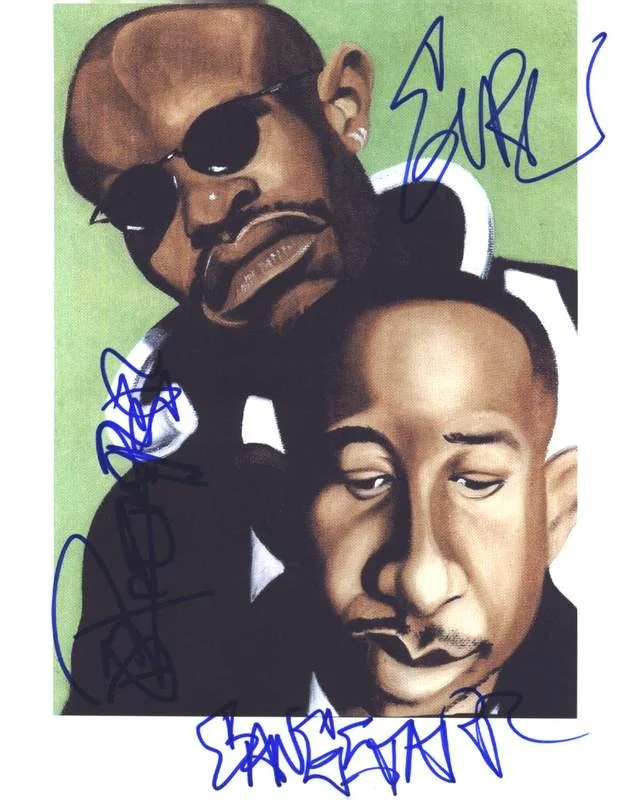 Gang Starr — Gang Starr authentic signed rap 8x10 photo W/Certificate Autographed (A0395)