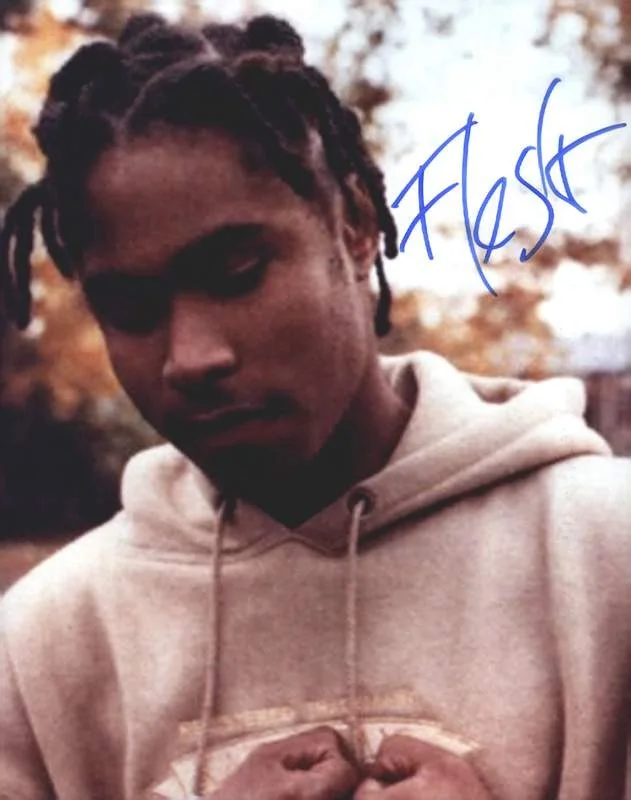 Flesh-N-Bone — BTNH Bone Thugs N Harmony Flesh signed rap 8x10 photo W/Cert Autograph (A0358)