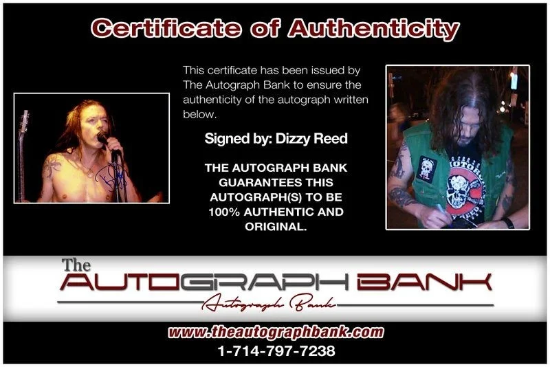 Dizzy Reed — Dizzy Reed Guns N Roses Authentic signed rock 10X15 photo W/Cert Autographed B8, изображение 2