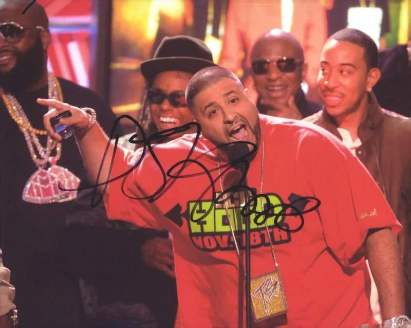 Dj Khaled — Dj Khaled authentic signed rap 8x10 photo W/Certificate Autographed (A0247)