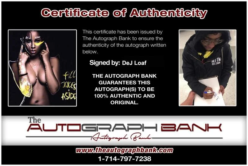Dej Loaf — Dej Loaf authentic signed rap 8x10 photo W/Certificate Autographed (A0236), image 2