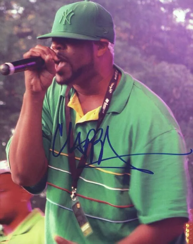 Cappadonna — Wu-Tang Clan Cappadonna signed rap 8x10 photo W/Certificate Autographed (A0149)