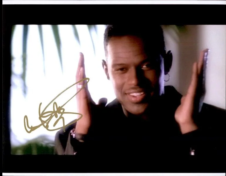 Brian McKnight — Brian McKnight authentic signed RAPPER 8x10 photo W/Certificate Autographed 26-q