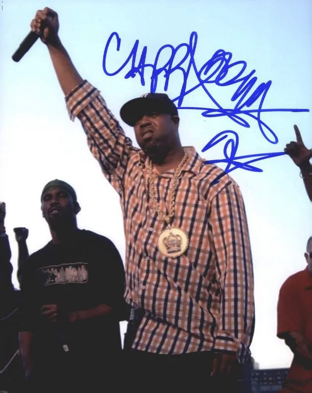 Cappadonna — Wu-Tang Clan Cappadonna signed rap 8x10 photo W/Certificate Autographed (A0141)