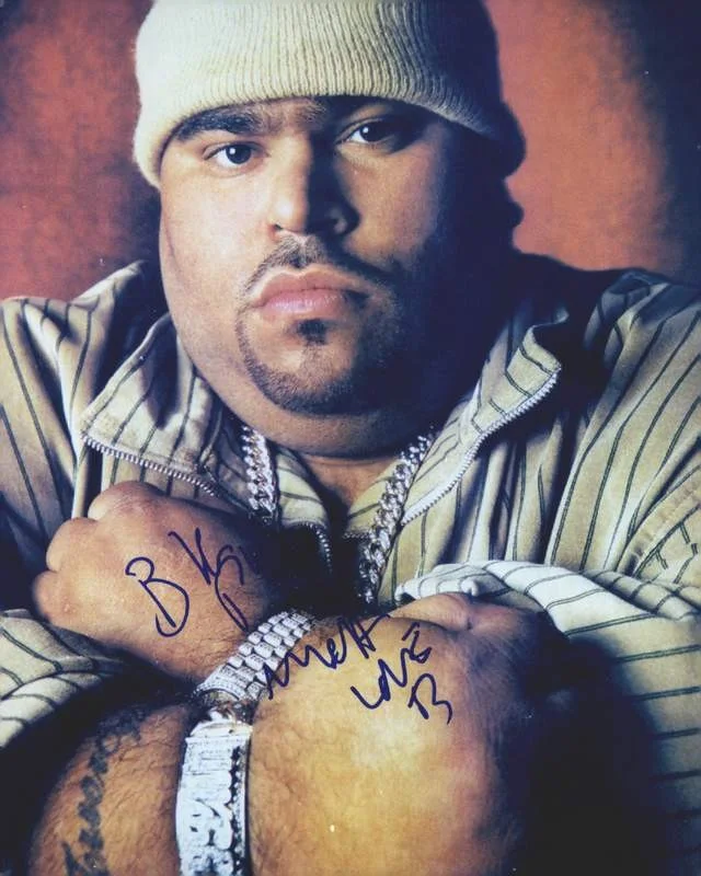 Big Pun — Big Pun Punisher authentic signed rap 8x10 photo W/Certificate Autographed 52