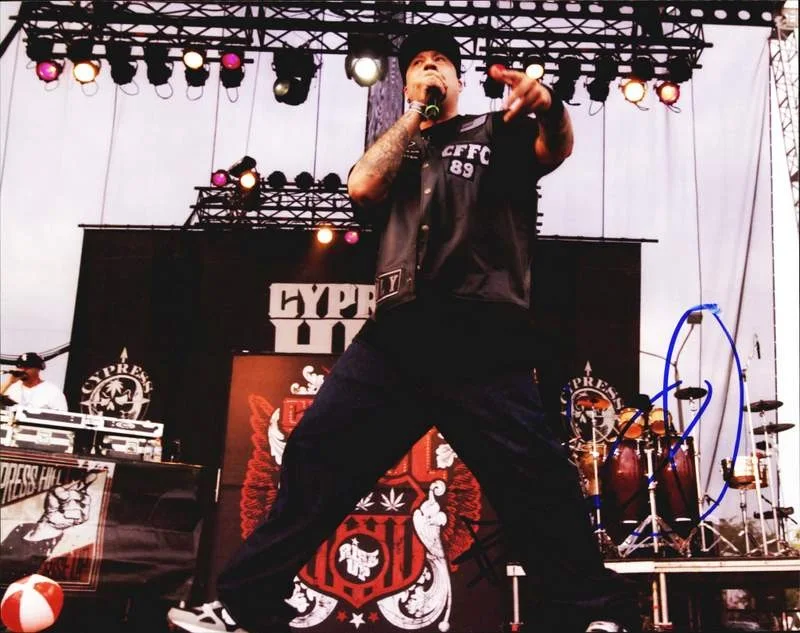 B-Real — Cypress Hill B-Real authentic signed rap 8x10 photo W/Cert Autographed A00528