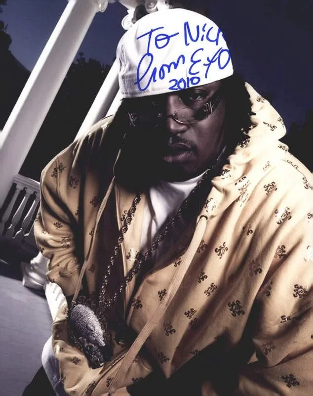 E-40 — The Click E-40 authentic signed rap 8x10 photo W/Certificate Autographed (A0284)