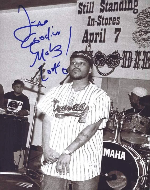 T-Mo — Goodie Mob T-Mo authentic signed rap 8x10 photo W/Certificate Autographed A1135