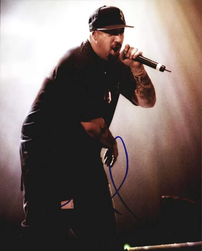 B-Real — Cypress Hill B-Real authentic signed rap 8x10 photo W/Cert Autographed A00561
