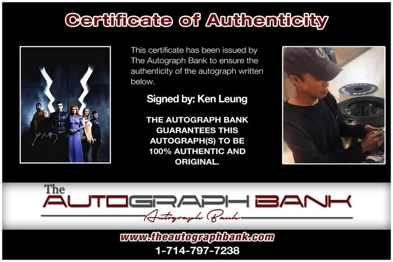 Ken Leung — Ken Leung authentic signed celebrity 11X14 photo W/Cert Autographed A0001, изображение 2