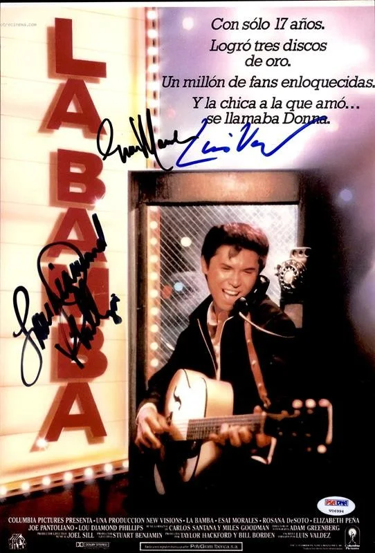 Lou Diamond Phillips — Lou Diamond Phillips authentic signed 10x15 photo W/ PSA Certificate 2616P1