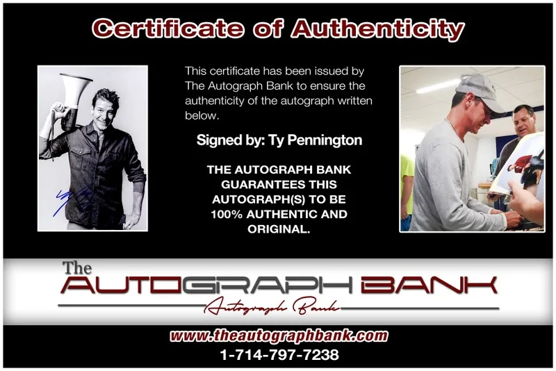 Ty Pennington — Ty Pennington authentic signed celebrity 10x15 photo W/Cert Autographed 2616o, image 2