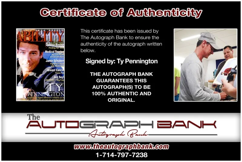 Ty Pennington — Ty Pennington authentic signed celebrity 10x15 photo W/Cert Autographed 2616p, image 2