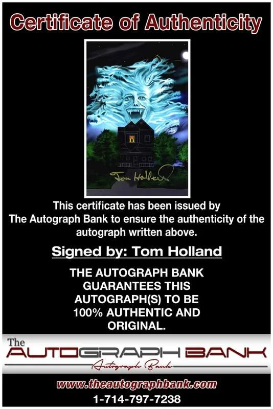 Tom Holland — Tom Holland authentic signed celebrity 10x15 photo W/Cert Autographed A0006, изображение 2