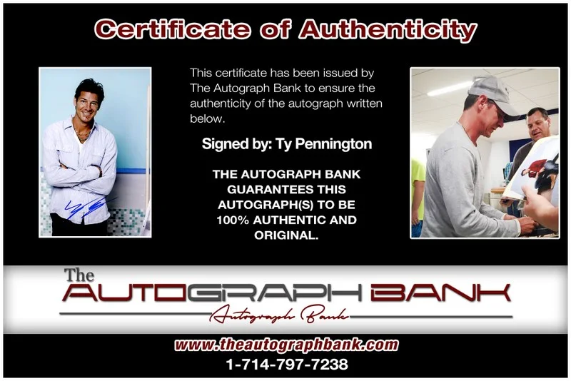 Ty Pennington — Ty Pennington authentic signed celebrity 10x15 photo W/Cert Autographed 2616i, image 2