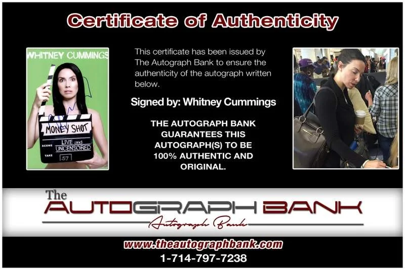 Whitney Cummings — Whitney Cummings authentic signed celebrity 10x15 photo |Cert Autographed A00127, изображение 2