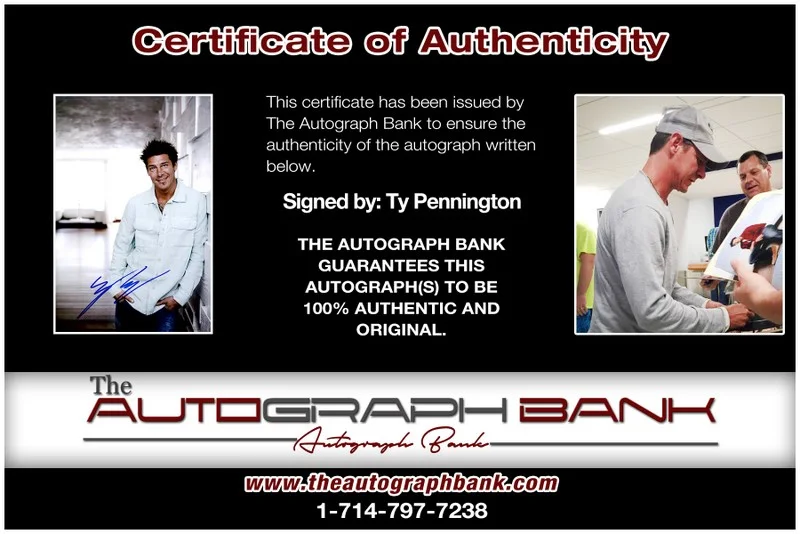 Ty Pennington — Ty Pennington authentic signed celebrity 10x15 photo W/Cert Autographed 2616m, изображение 2