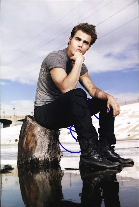 Paul Wesley — Paul Wesley authentic signed celebrity 10x15 photo W/Cert Autographed A000188