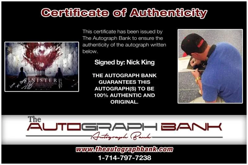 Nicholas King — Nicholas King authentic signed celebrity 10x15 photo W/Cert Autographed A00167, изображение 2
