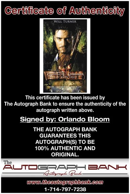 Orlando Bloom — Orlando Bloom authentic signed celebrity 10x15 photo W/Cert Autographed A000198, изображение 2