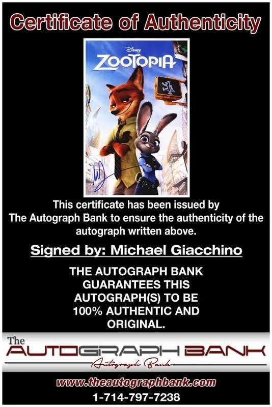 Michael Giacchino — Michael Giacchino authentic signed celebrity 10x15 photo |Cert Autographed A0003, изображение 2