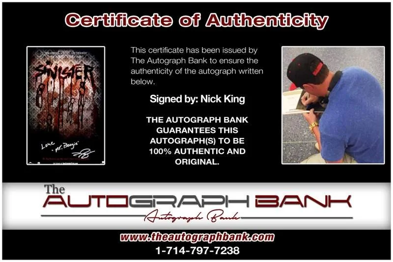 Nicholas King — Nicholas King authentic signed celebrity 10x15 photo W/Cert Autographed A00035, изображение 2