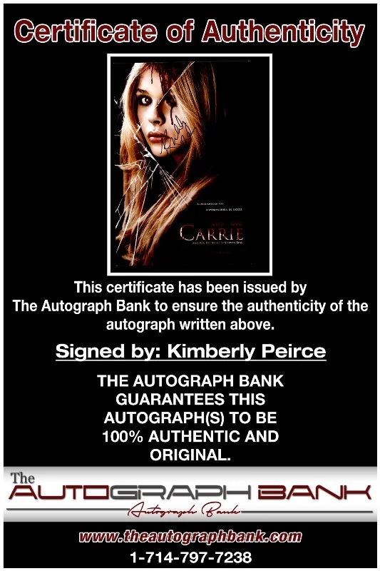 Kimberly Peirce — Kimberly Peirce authentic signed celebrity 10x15 photo W/Cert Autographed 2616c, image 2