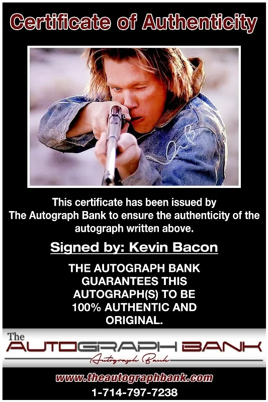 Kevin Bacon — Kevin Bacon authentic signed celebrity 10x15 photo W/Cert Autographed 2716h, image 2