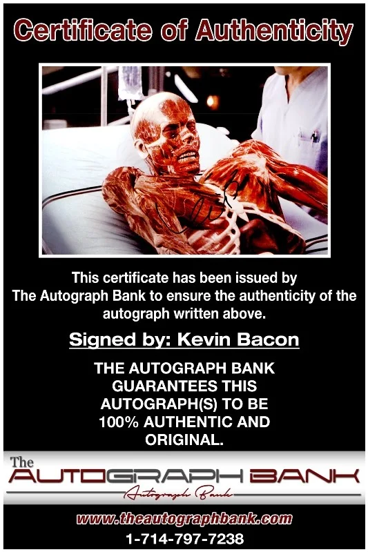 Kevin Bacon — Kevin Bacon authentic signed celebrity 10x15 photo W/Cert Autographed 2716a, изображение 2