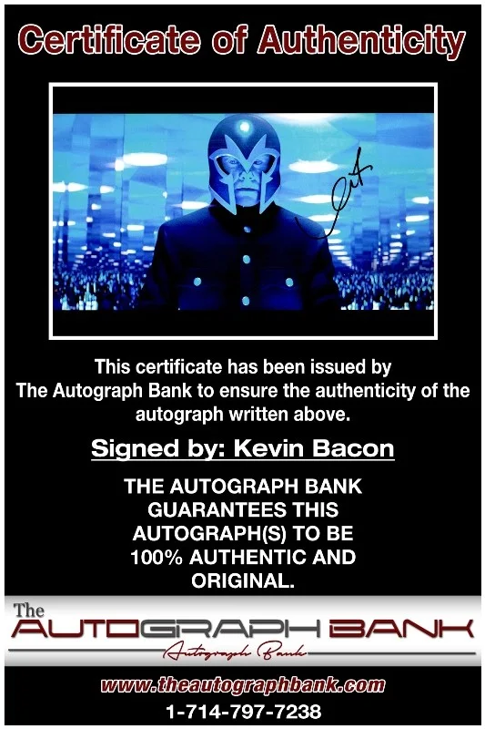Kevin Bacon — Kevin Bacon authentic signed celebrity 10x15 photo W/Cert Autographed 2716c, image 2