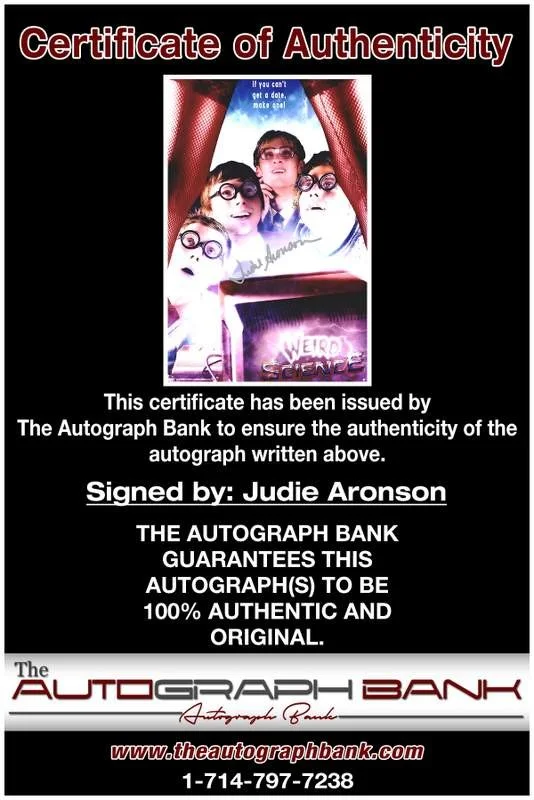 Judie Aronson — Judie Aronson authentic signed celebrity 10x15 photo W/Cert Autographed A6