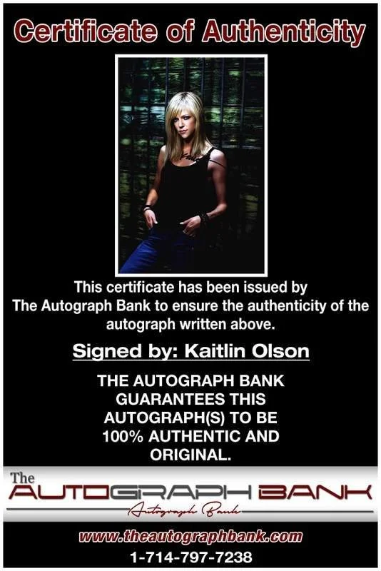 Kaitlin Olson — Kaitlin Olson authentic signed celebrity 10x15 photo W/Cert Autographed A0003, image 2
