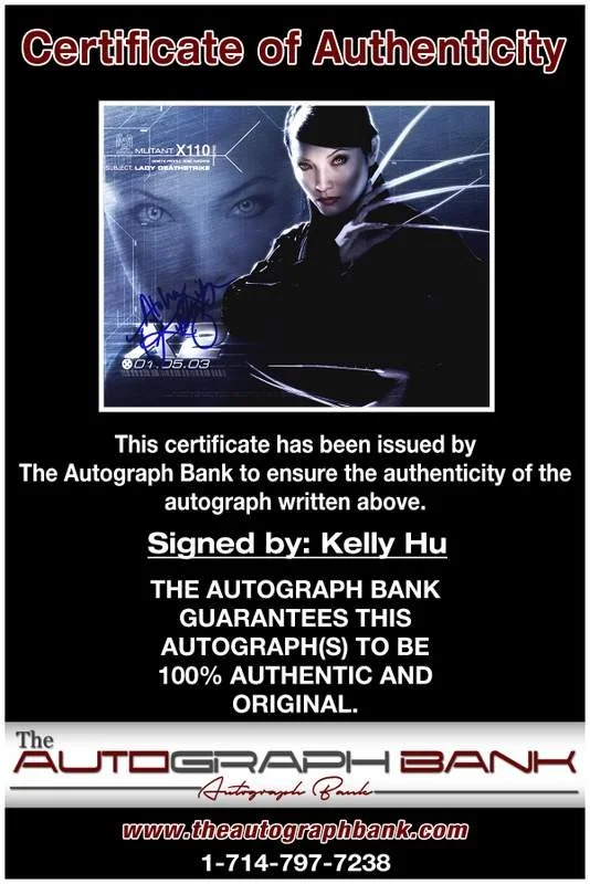 Kelly Hu — Kelly Hu authentic signed celebrity 10x15 photo W/Cert Autographed A0003, image 2