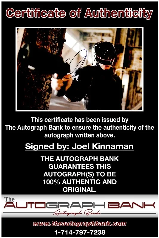 Joel Kinnaman — Joel Kinnaman authentic signed celebrity 10x15 photo W/Cert Autographed 2616b, image 2
