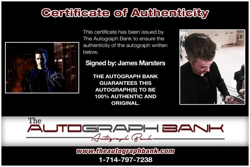 James Marsters — James Marsters authentic signed celebrity 10x15 photo W/Cert Autographed A000096, изображение 2