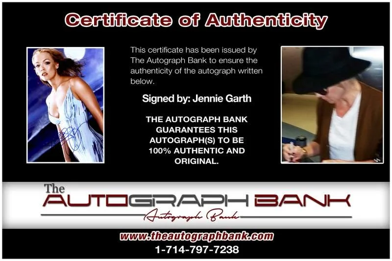 Jennie Garth — Jennie Garth authentic signed celebrity 10x15 photo W/Cert Autographed A00353, image 2