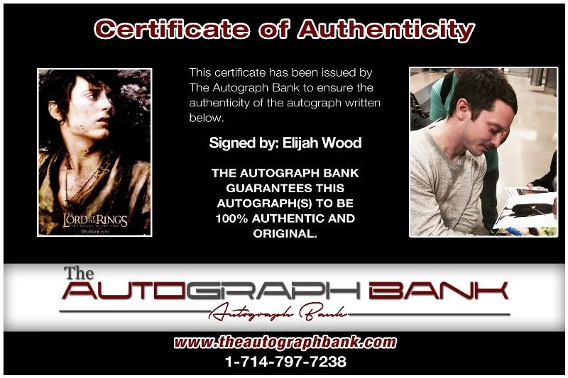 Elijah Wood — Elijah Wood authentic signed celebrity 10x15 photo W/Cert Autographed 127e1, изображение 2