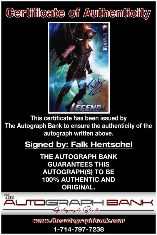Falk Hentschel — Falk Hentschel authentic signed celebrity 10x15 photo W/Cert Autographed A000372, image 2