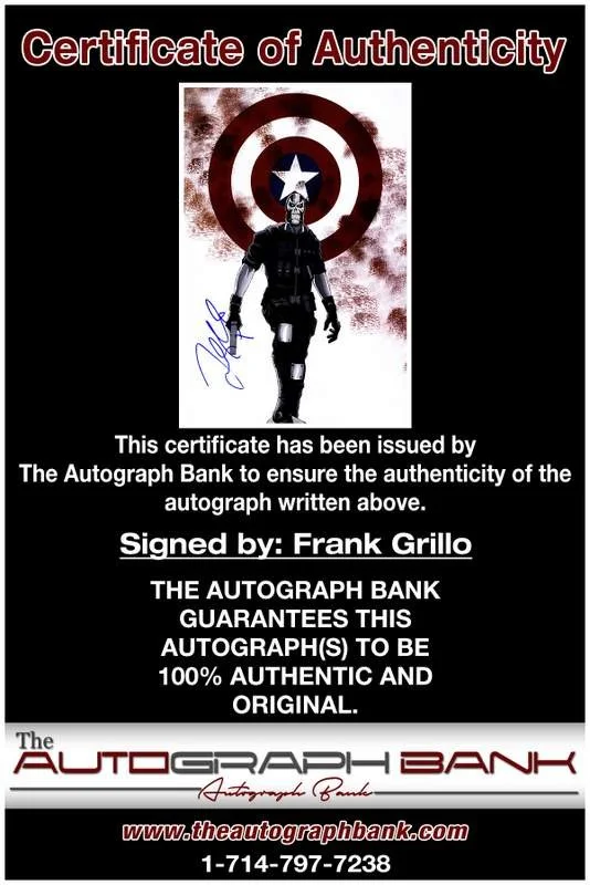 Frank Grillo — Frank Grillo authentic signed celebrity 10x15 photo W/Cert Autographed A000402, изображение 2