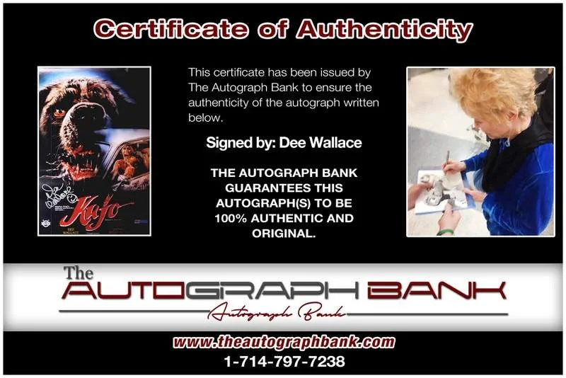 Dee Wallace — Dee Wallace authentic signed celebrity 10x15 photo W/Cert Autographed A0002, image 2