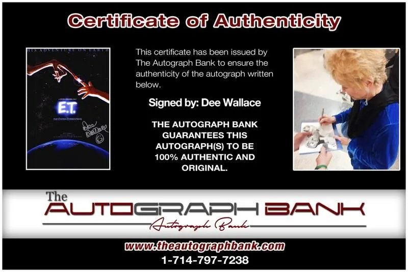 Dee Wallace — Dee Wallace authentic signed celebrity 10x15 photo W/Cert Autographed A0003, image 2
