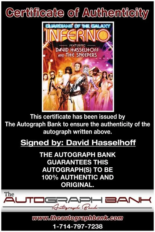 David Hasselhoff — David Hasselhoff authentic signed celebrity 10x15 photo W/Cert Autographed A0001, image 2