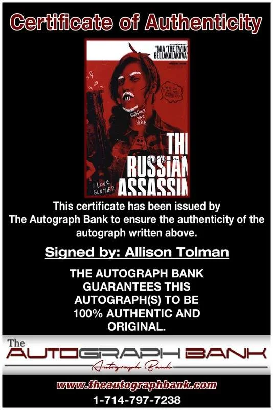 Allison Tolman — Allison Tolman authentic signed celebrity 10x15 photo W/Cert Autographed A0001, изображение 2