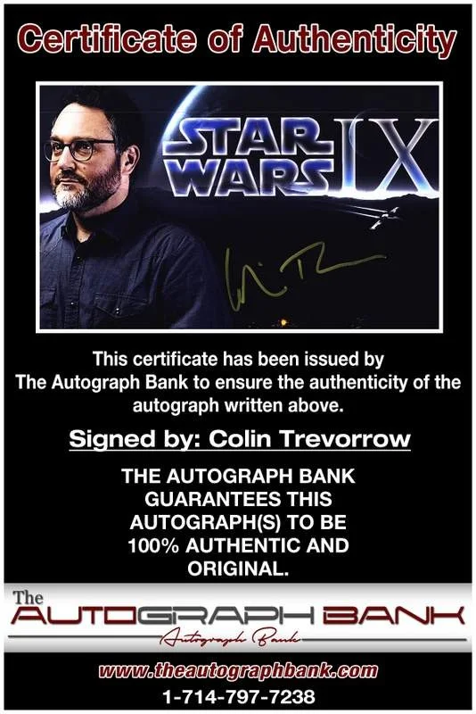 Colin Trevorrow — Colin Trevorrow authentic signed celebrity 10x15 photo W/Cert Autographed A0002, image 2