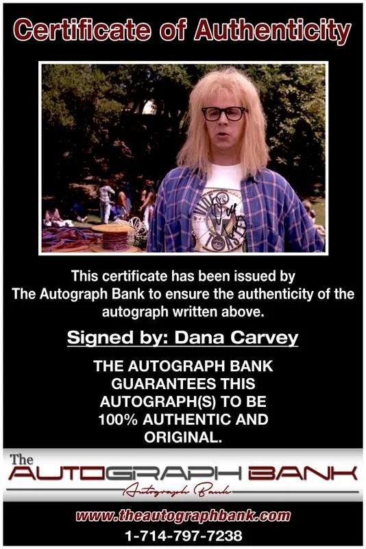 Dana Carvey — Dana Carvey authentic signed celebrity 10x15 photo W/Cert Autographed A00279, image 2